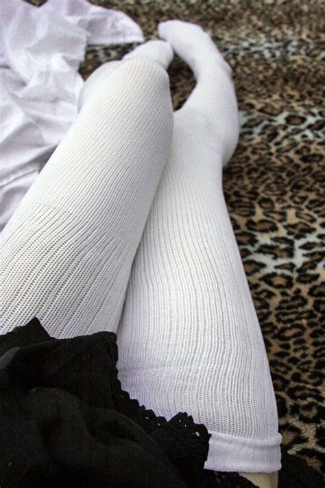 Another Variation Of Our Favorite Theme Thigh High Socks But Made Of