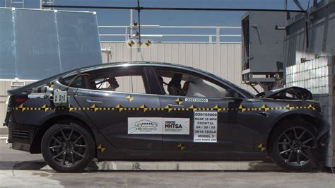 Tesla Model Gets Star Safety Rating After Several Crash Tests Watch