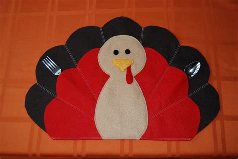 Thanksgiving Turkey Placemats