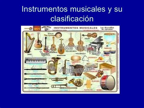 Instrumentos Musicales Clasificación Y Sitio En La Orquesta
