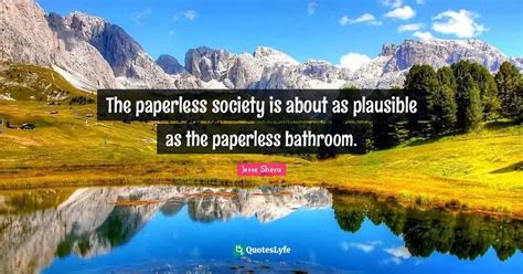 The Paperless Society Is About As Plausible As The Paperless Bathroom