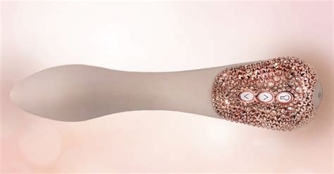 This Rose Gold Swarovski Crystal Vibrator Costs 1000 Popsugar Love And Sex