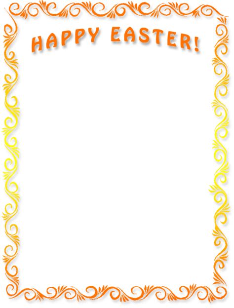 Free Easter Borders Happy Easter Border Clip Art
