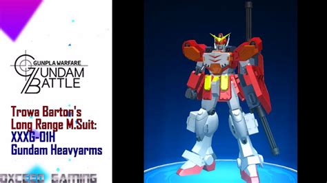 Gundam Heavyarms Ex Skills Showcase Gundam Battle Gunpla Warfare