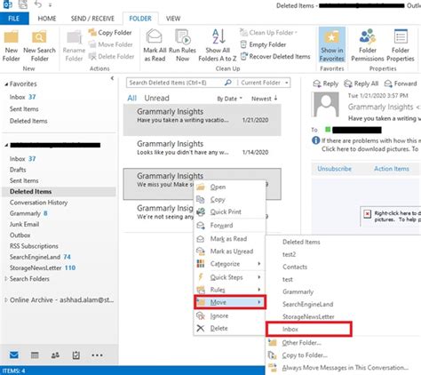 How To Find Missing Emails In Outlook