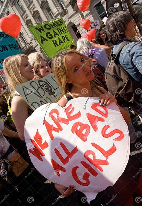 slutwalk 2011 editorial stock image image of girls clad 19879549