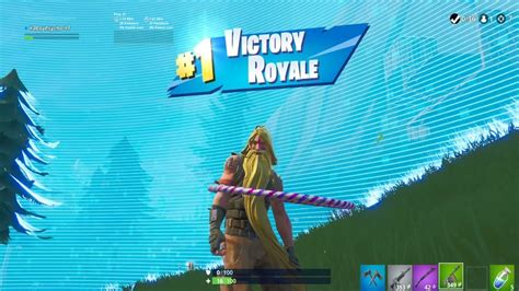 Fortnite First Win With Bunker Jonesy Skin “bearded Jonesy” Showcase Season 9 Battle Pass