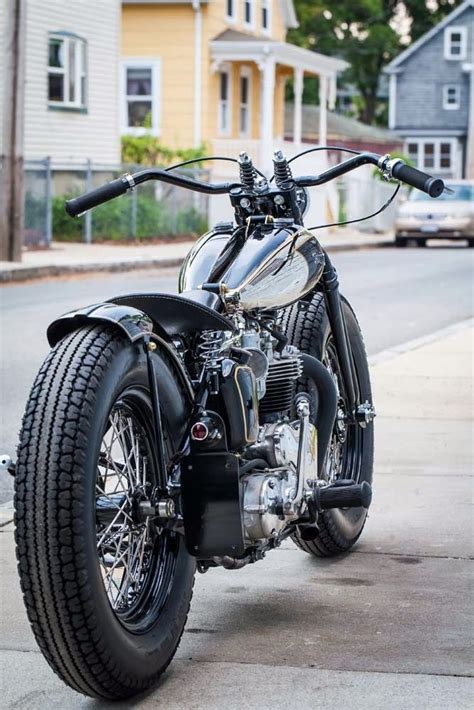 Triumph Pre Unit Bobber What A Sweet Looking Ride