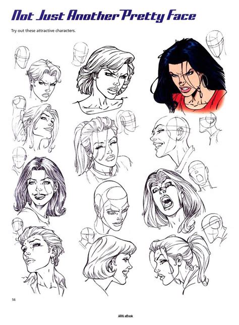 How To Draw Comic Book Characters Faces Warehouse Of Ideas
