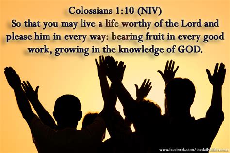 Daily Bible Verses Colossians 110