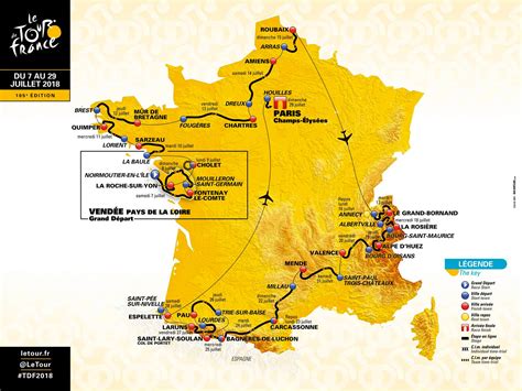 2018 Tour De France Route Review By Stuart Ogrady Tour De France