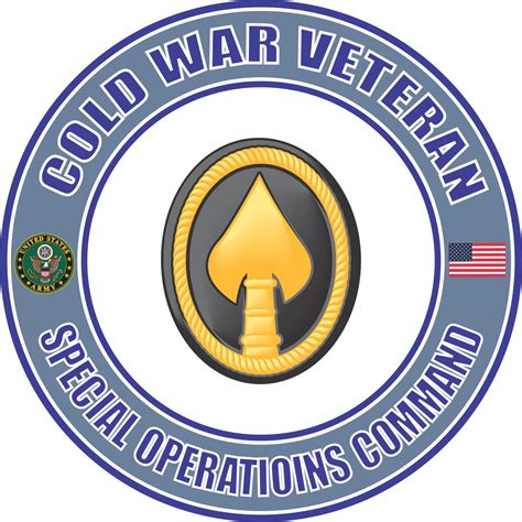 Us Army Cold War Special Operations Command Veteran Decal
