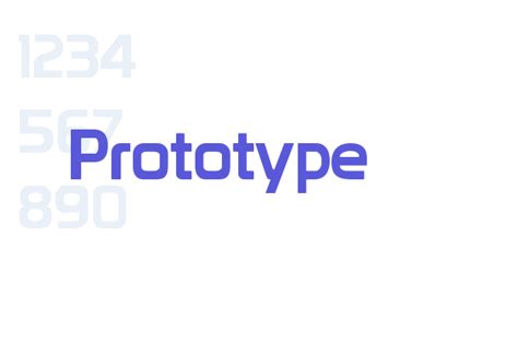 Prototype Font Free Download