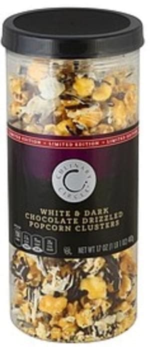 Culinary Circle White And Dark Chocolate Drizzled Popcorn Clusters 17