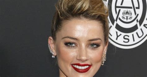 Amber Heard Pure Science She Has The Most Beautiful Face In The World