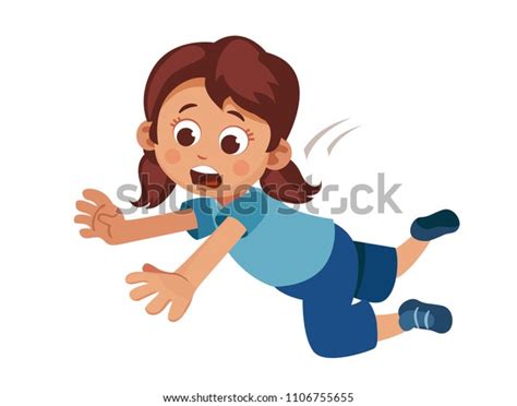 Fall Down Girl Over 1280 Royalty Free Licensable Stock Vectors