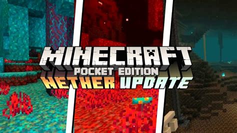 Minecraft Pocket Edition Nether Update Youtube