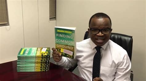 Wandile Sihlobo Introduces His Book Finding Common Ground Youtube