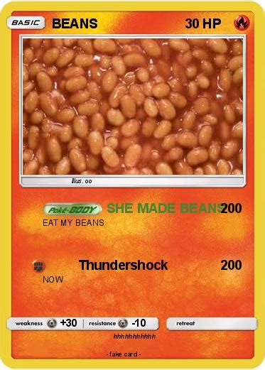 Pokémon Beans 53 53 She Made Beans My Pokemon Card