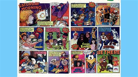 Nbc Saturday Morning Cartoon Line Up With Commercials 1984 Youtube