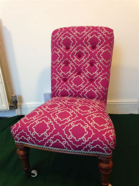 These are the steps i to when reupholstering a chair. First attempt a real upholstery! Victorian Nursing Chair ...