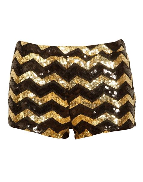 Sequin Shorts Gold Sequin Shorts Zig Zag Dress Cheap Designer Clothes