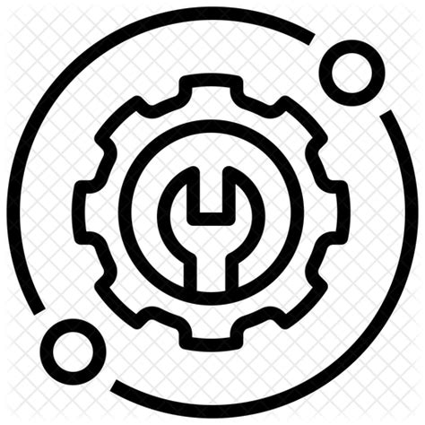 System Engineering Icon Download In Line Style