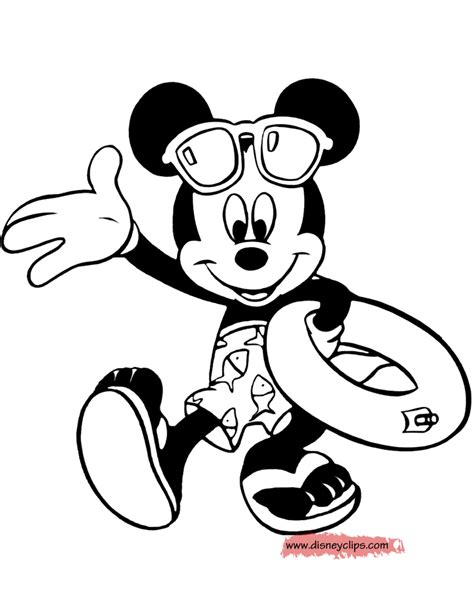 It teams up basketball champion lebron james with bugs bunny and the rest of the looney tunes to save the day. Mickey Mouse Coloring Pages 7 | Disney Coloring Book