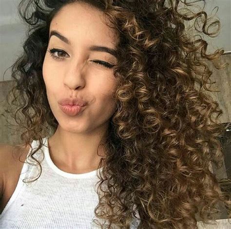 Geizel619 For The Love Of Curls Curly Hair Styles Curly Balayage
