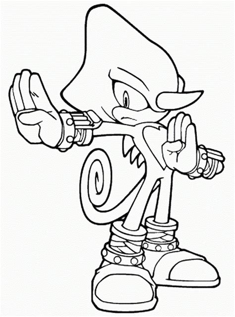 Sonic Coloring Pages Free Printable