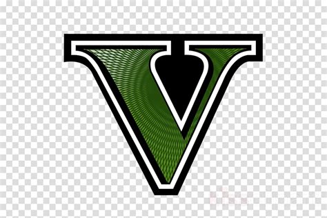 Gta V Logo Clipart Green Font Line Transparent Clip Art My Xxx Hot Girl