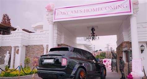 Fit For Royalty Inside Andile Mpisane Tamias Baby Homecoming Watch