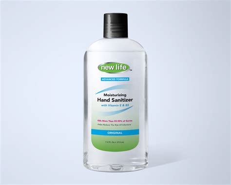 New Life Hand Sanitizer Graphic Design Portfolio