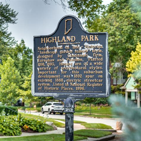 Highland Park Historic Neighborhood Lafayette Indiana Raeco Realty