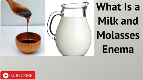 What Is A Milk And Molasses Enema Youtube