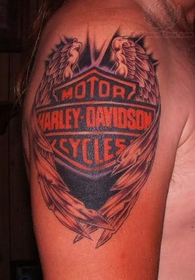 Harley Davidson Tattoo Images And Designs