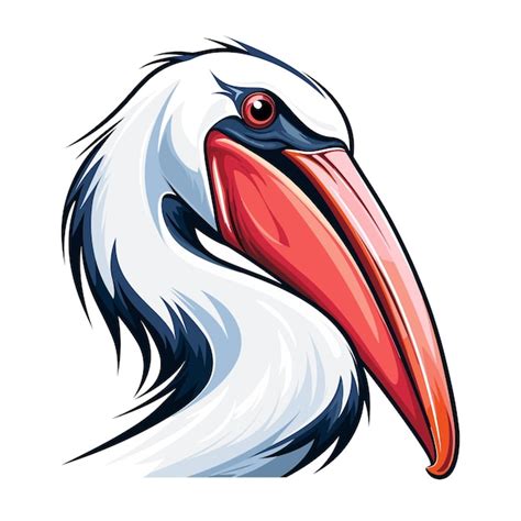 Premium Vector Illustration Mascot Logo Pelican