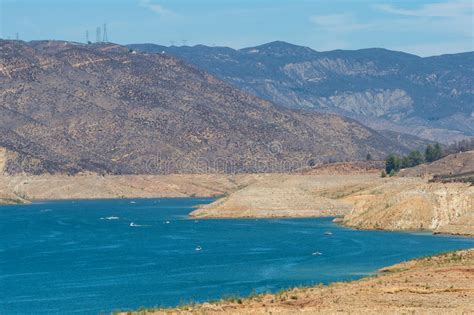 Low Reservoir During California Drought Editorial Photo Image Of