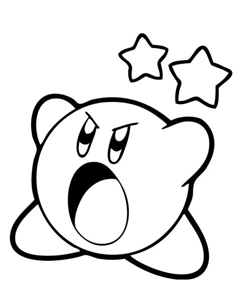 Dibujos Para Colorear E Imprimir De Kirby