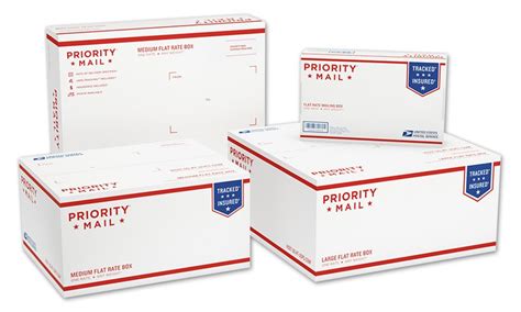 Heartwarming Post Office Priority Boxes Glossy Mailer