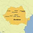 StepMap - Siebenbürgen - Rumänien - Landkarte für Rumänien