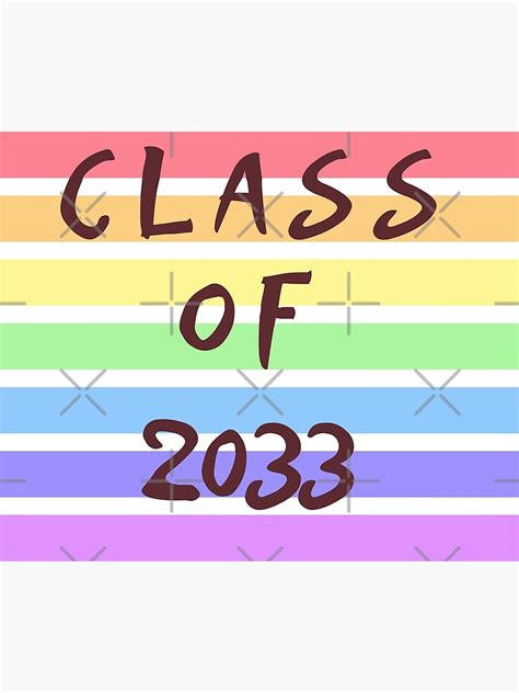 Class Of 2033 Poster For Sale By Mariambj Redbubble