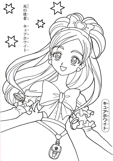 56 Pretty Cure Manga For Kids Printable Free Coloring Pages Nurlaelazaid