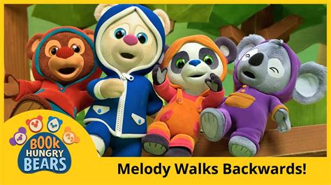 Book Hungry Bears Melody Walks Backwards Videos For Kids Youtube