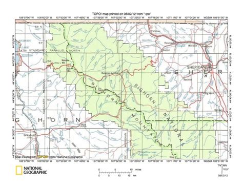 Tongue River Shell Creek Drainage Divide Area Landform Origins In The