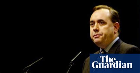 Salmond To Stand For Snp Leadership Scottish Politics The Guardian