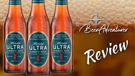 Michelob Ultra Amber Max Anheuser Busch Beer Review Youtube