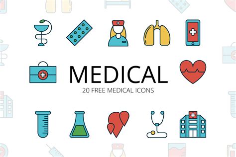 Medical Vector Free Icon Set Download