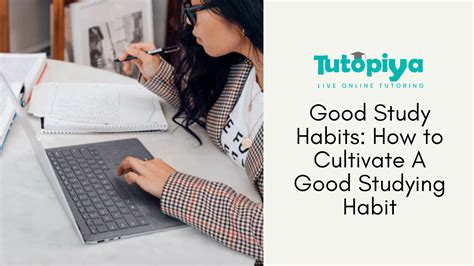 Good Study Habits How To Cultivate A Good Studying Habit