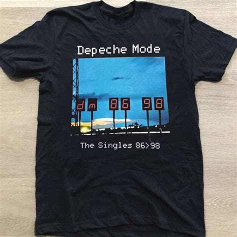 Depeche Mode The Singles 8698 T Shirt Dm 8698 Graphic Shirt Etsy Uk